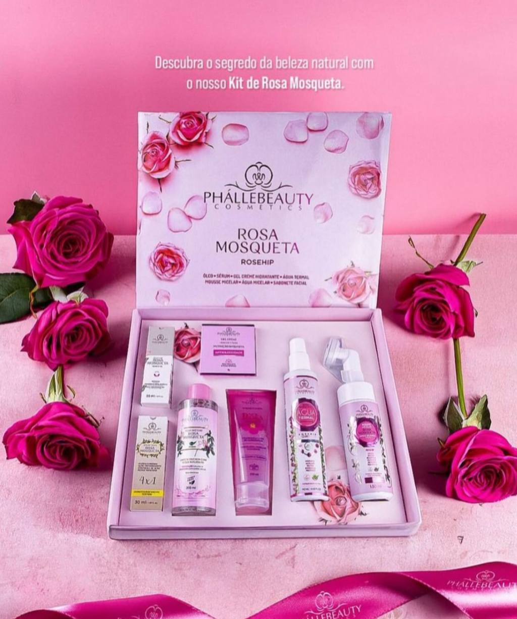 Kit Rosa Mosqueta en caja de Regalo