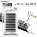 Pestañas MIx Double 3D W Nagaraku Volumen Brasileño