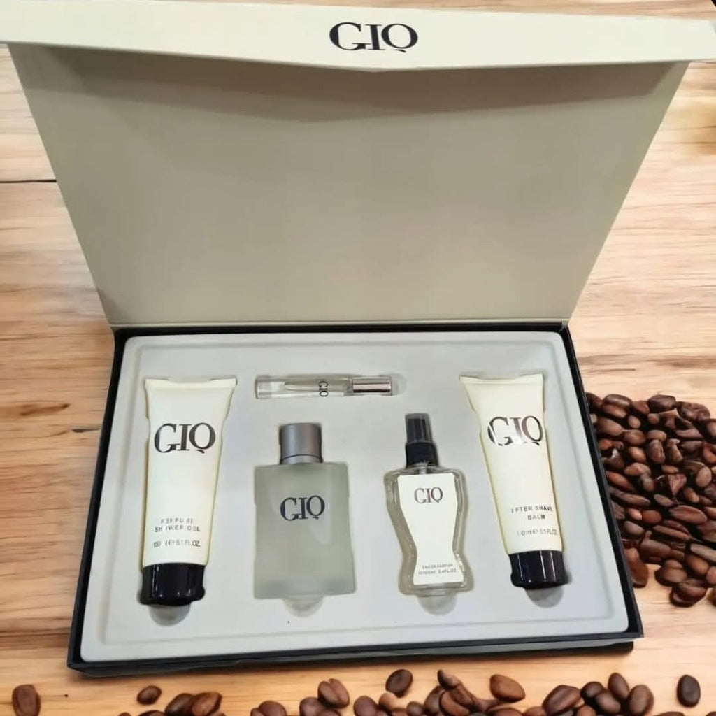 Kit de perfumes, gel de ducha, colonia, perfume de cartera e hidratante - (copia)