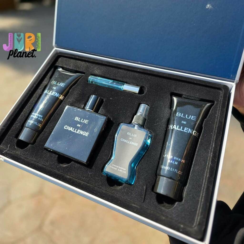 Kit de perfumes, gel de ducha, colonia, perfume de cartera e hidratante - (copia)