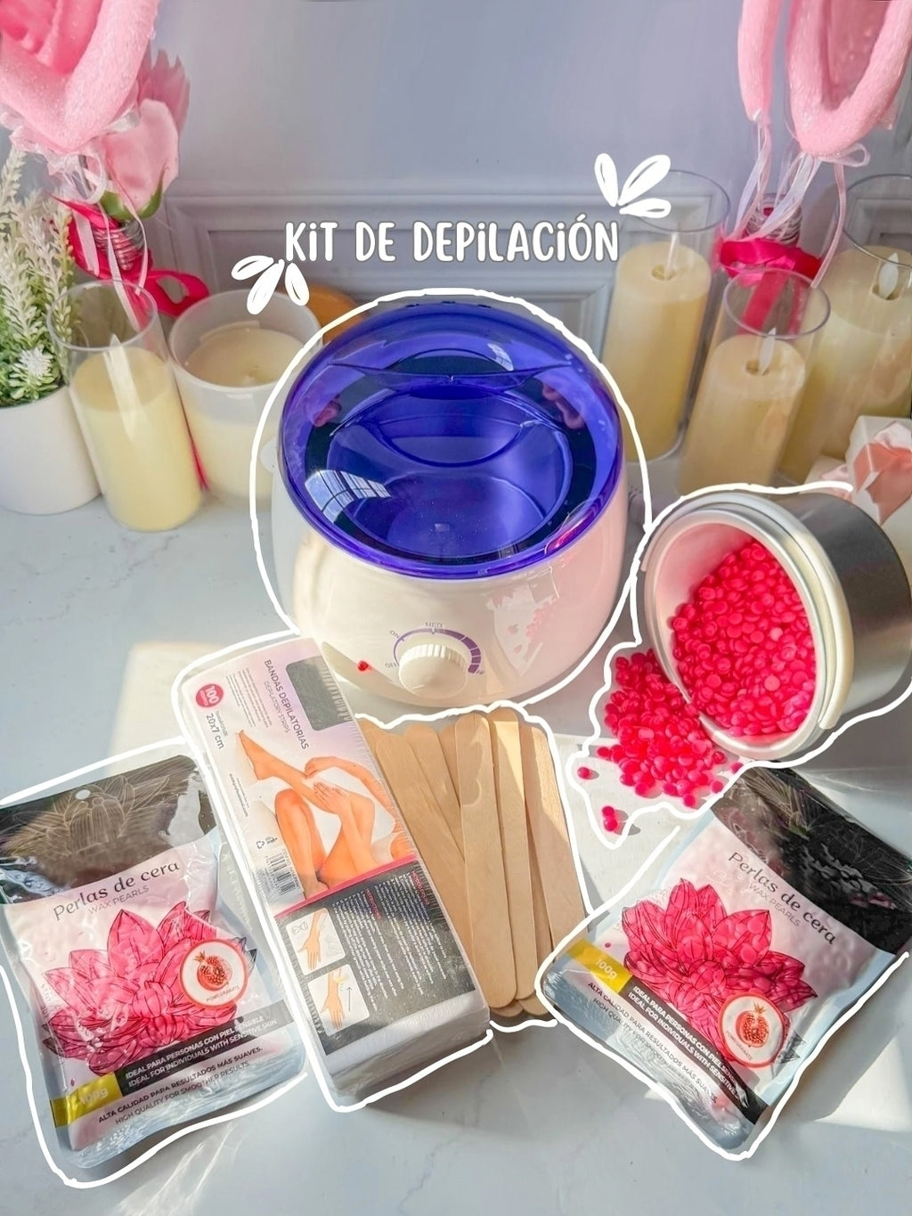 Kit de Depilación Sistema Español