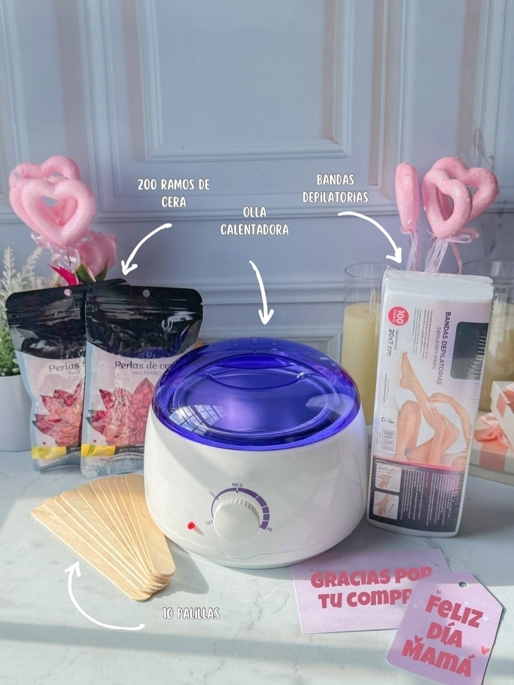 Kit de Depilación Sistema Español