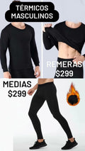 Media térmica y Remera Masculina