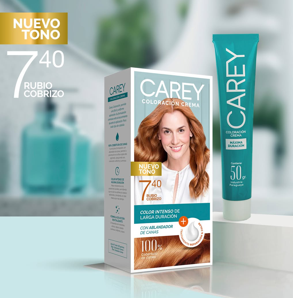 Tintas de cabello Carey