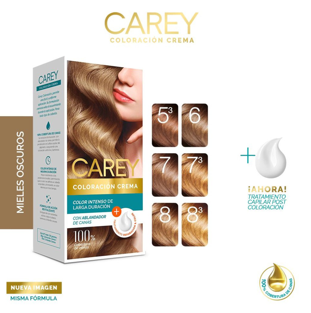 Tintas de cabello Carey
