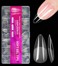 Tips Soft Gel 600 unid - Prelimadas