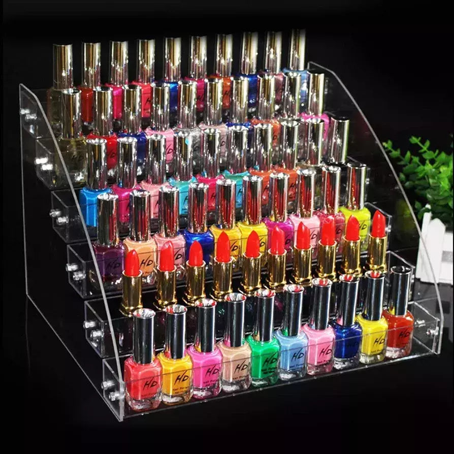Exhibidor de acrílico para esmaltes - 6 niveles