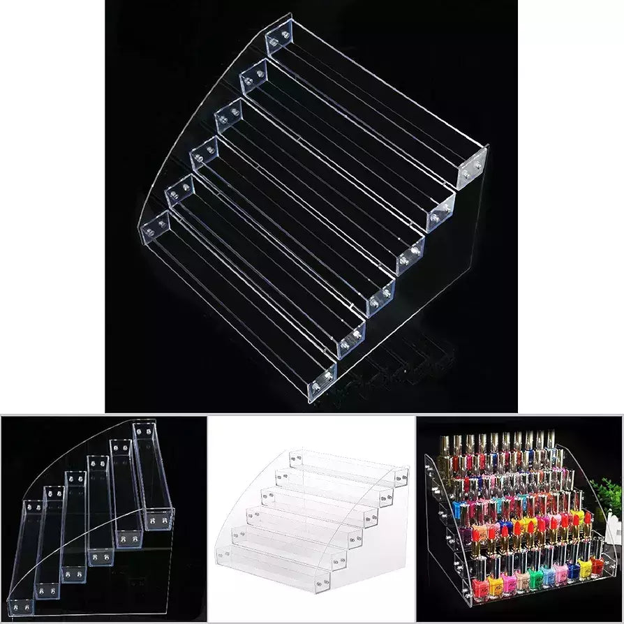 Exhibidor de acrílico para esmaltes - 6 niveles