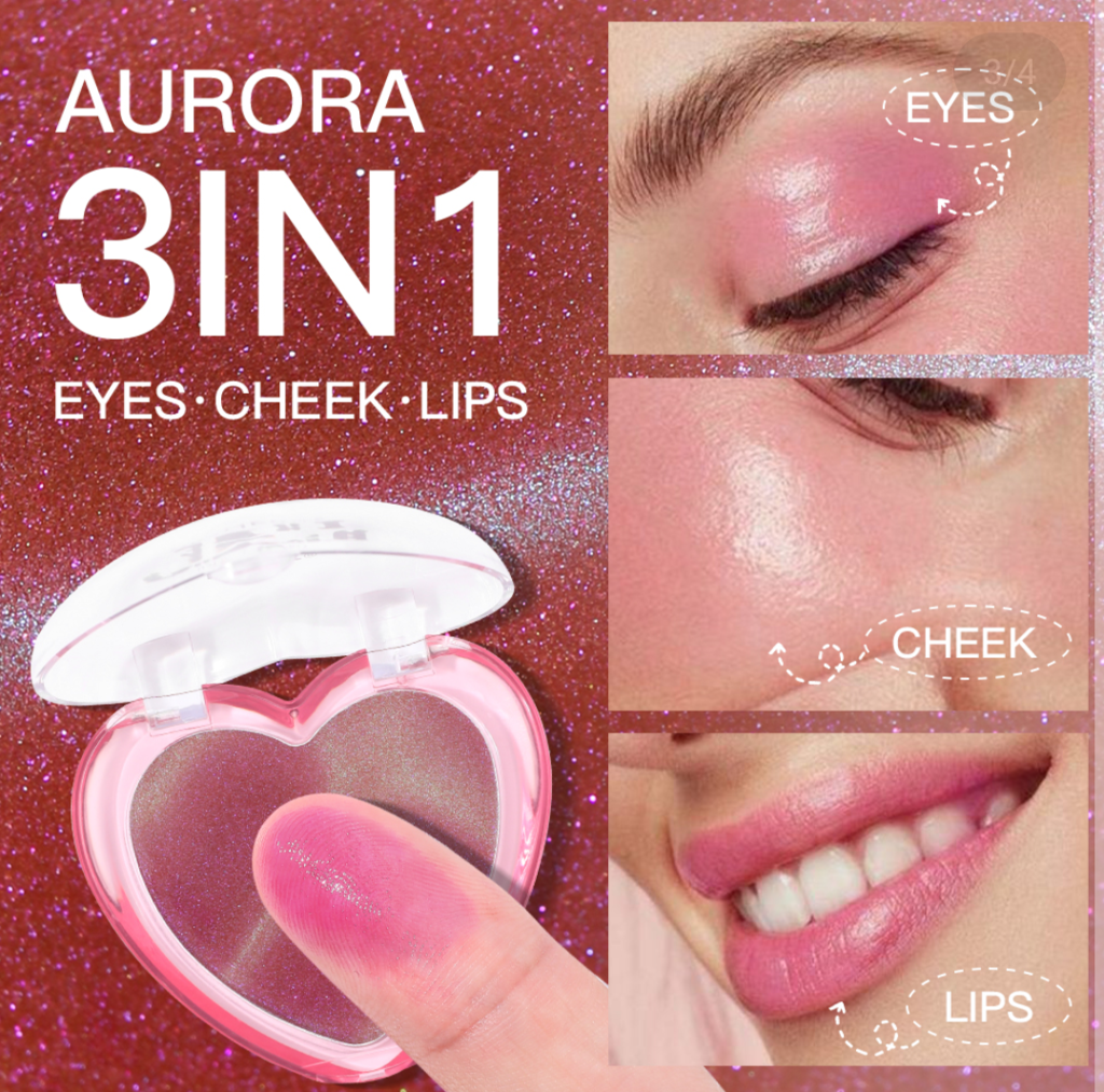 Rubor Aurora 3 en 1 según PH - Ushas