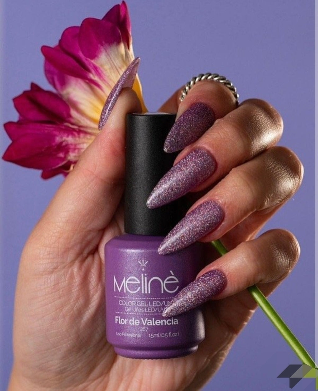 Esmalte Melinè 207 Flor de Valencia
