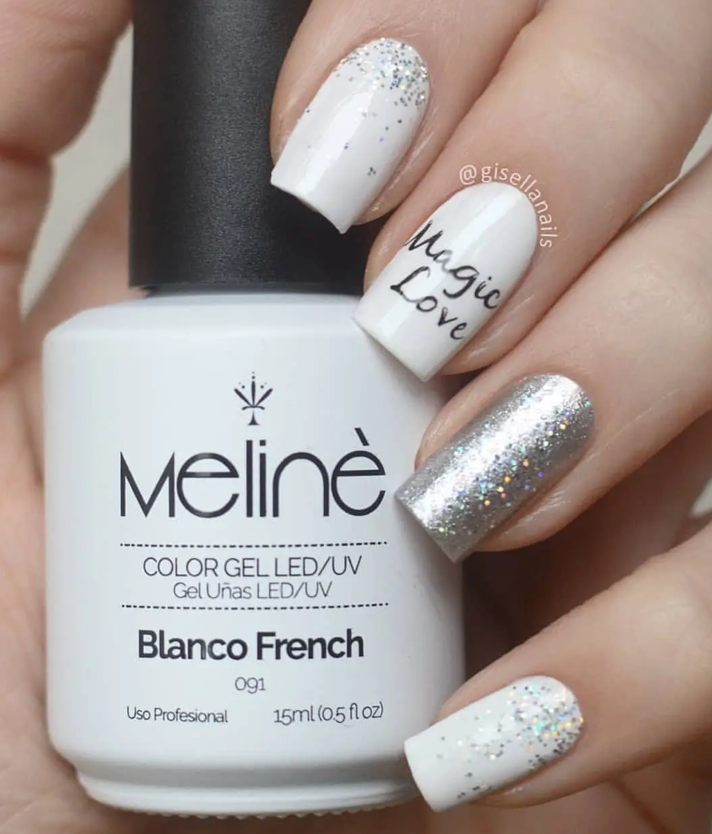 Esmalte Melinè 091 Blanco French
