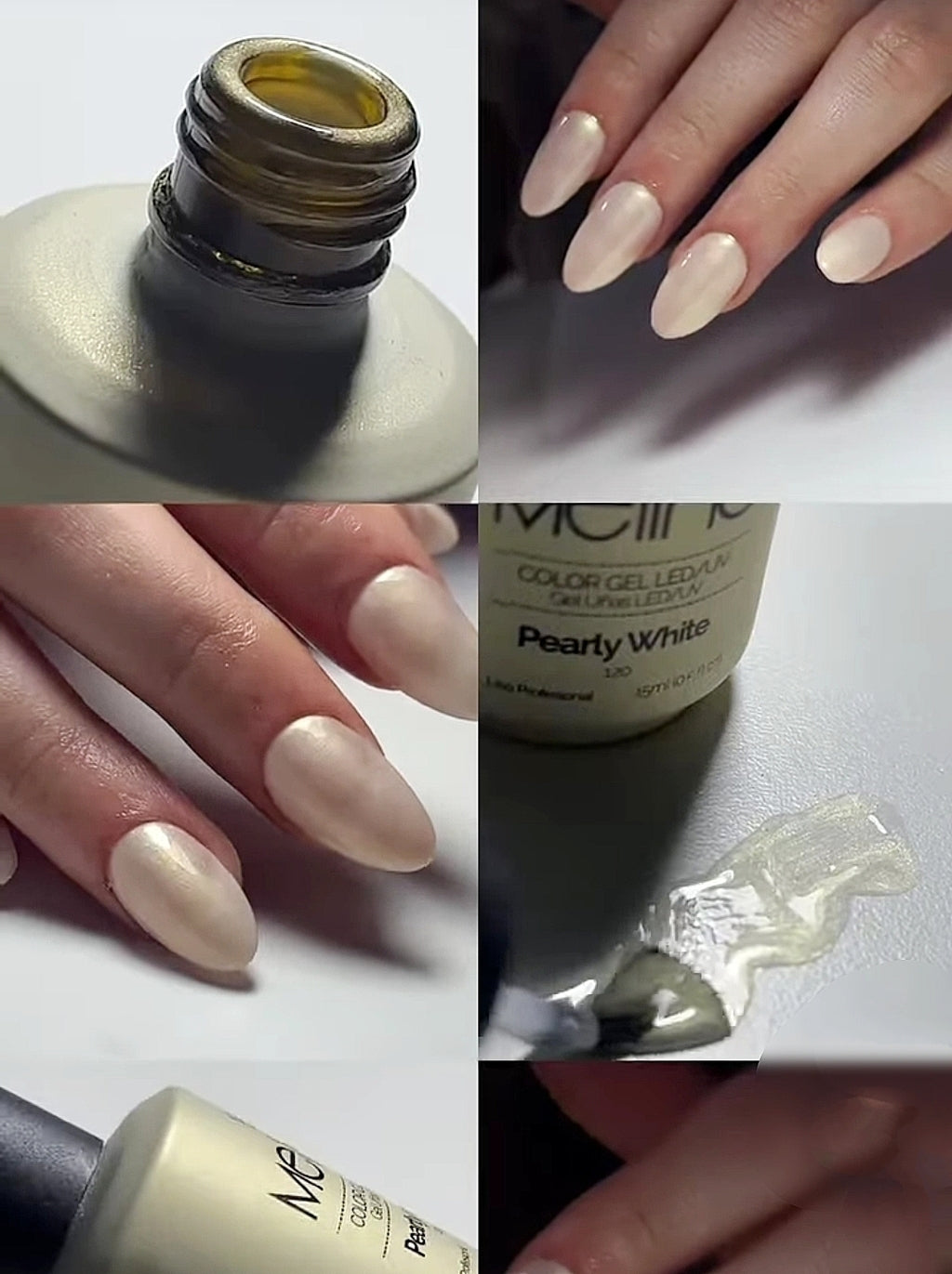 Esmalte Melinè 120 Pearl White