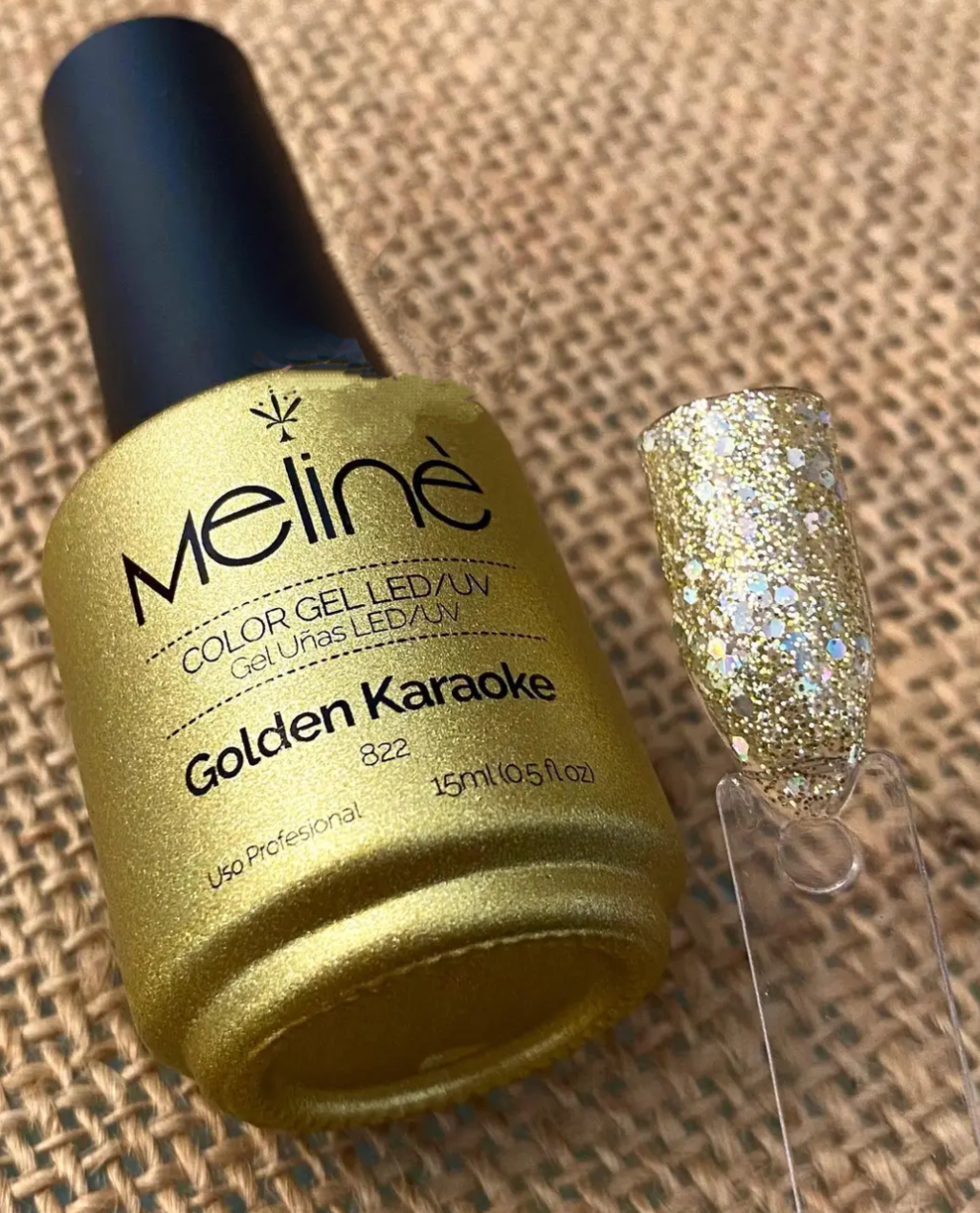 Esmalte Melinè 822 Golden Karaoke