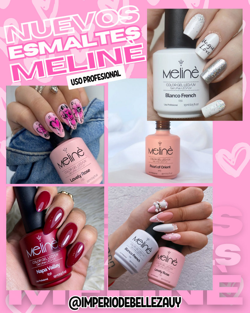 12 Esmalte Melinè (colores a elección)