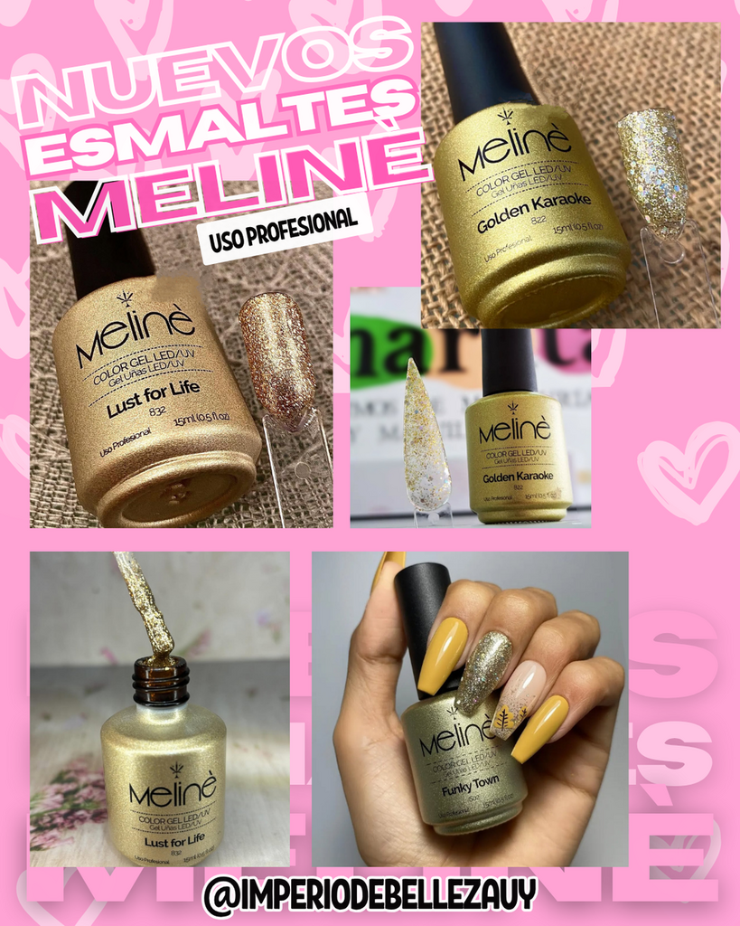 12 Esmalte Melinè (colores a elección)