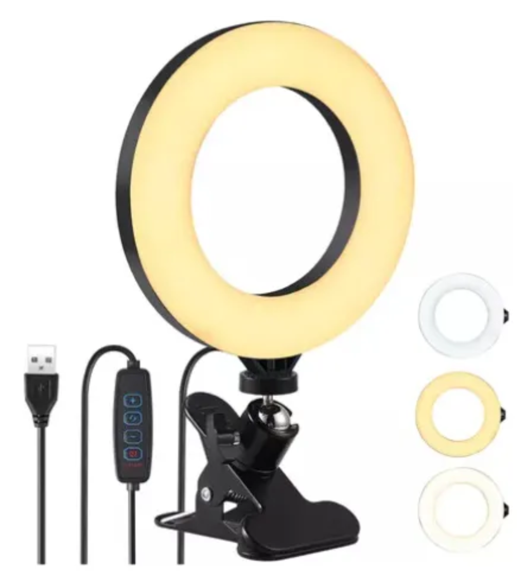 Aro de Luz con Pinza o Trípode (consultar disponibilidad)