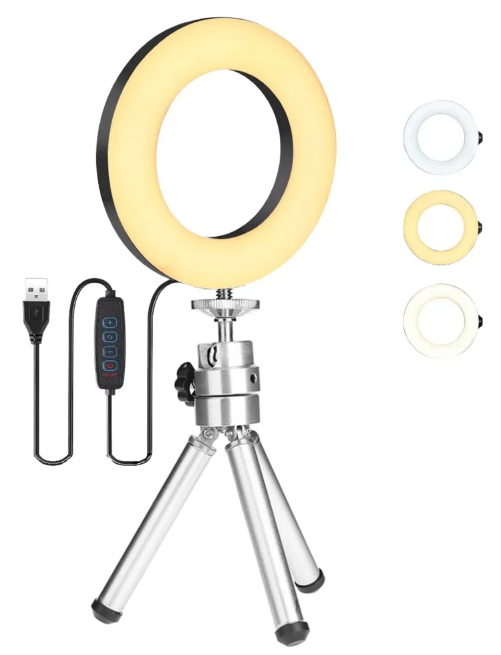 Aro de Luz con Pinza o Trípode (consultar disponibilidad)