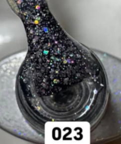 Esmaltes semipermanente glitter y aurora