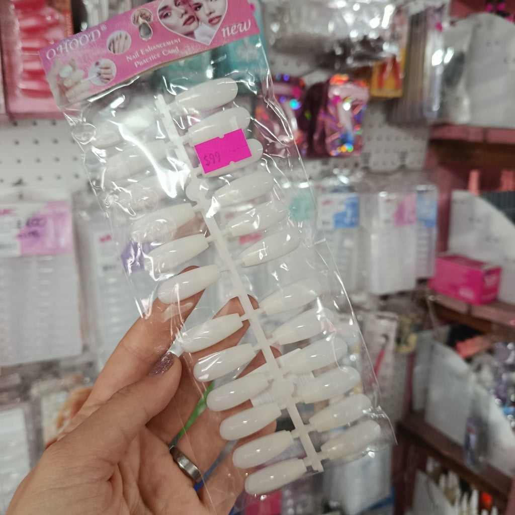 Tips de soft gel 48 unid - Coffin