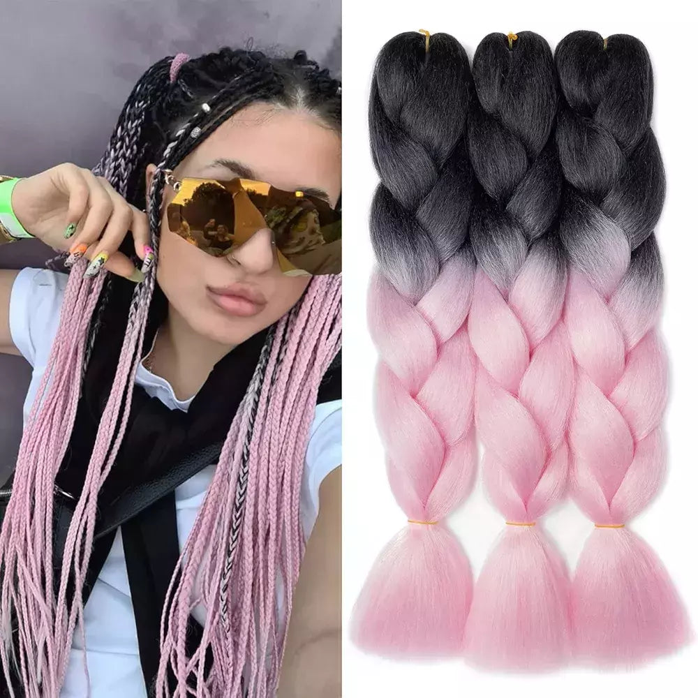 Kanekalon Californiano - Rosado