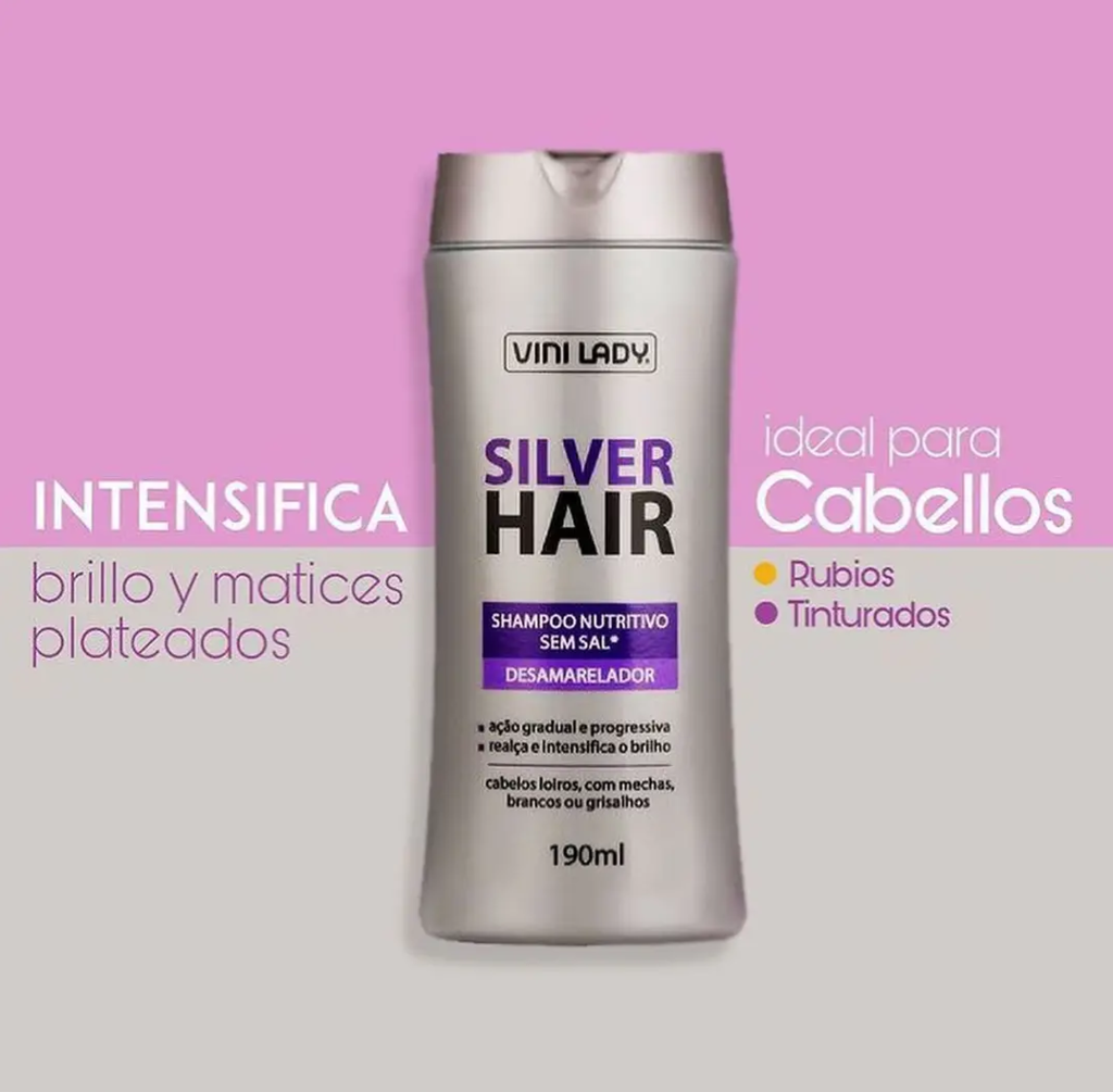 Matizador Shampoo Silver Hair