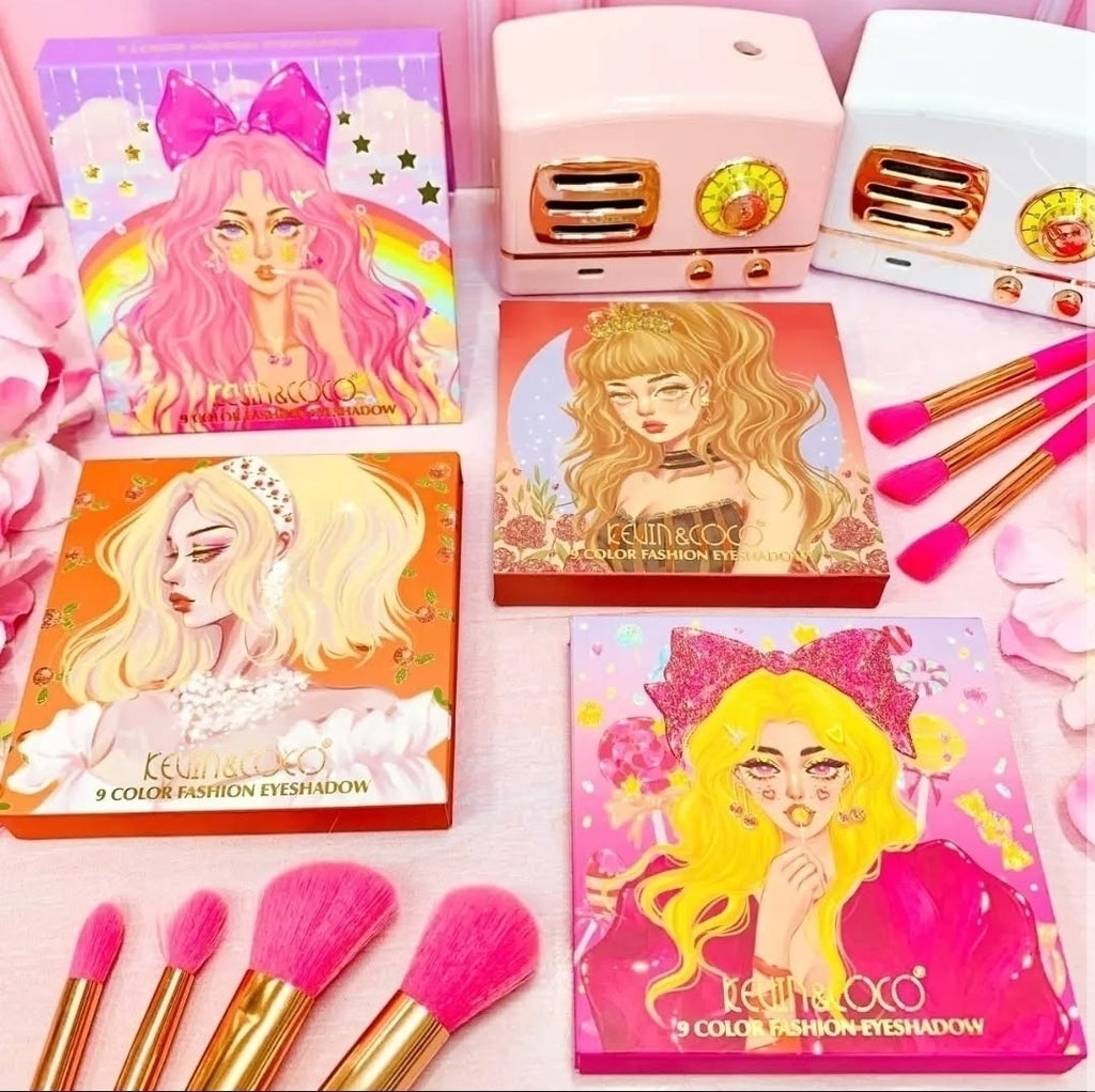 Paleta de 9 sombras - Girls