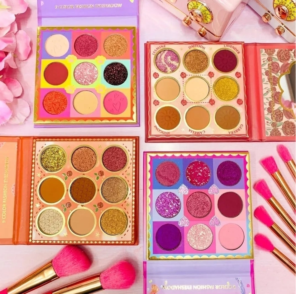 Paleta de 9 sombras - Girls