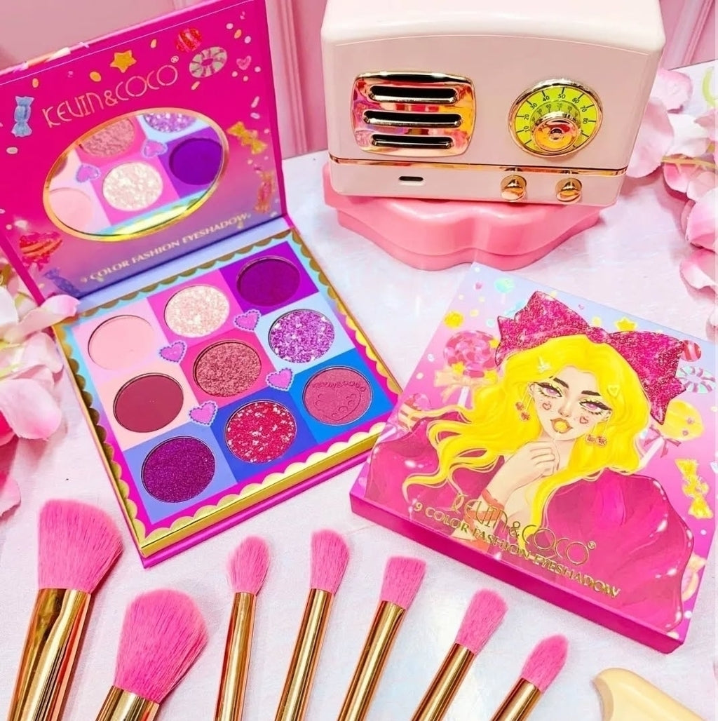 Paleta de 9 sombras - Girls