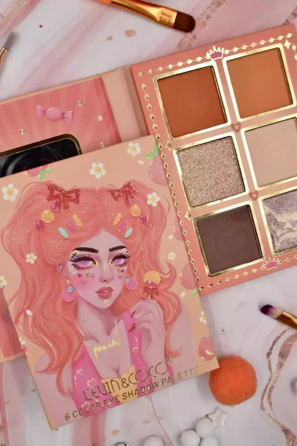 Paleta de 6 sombras - Girls