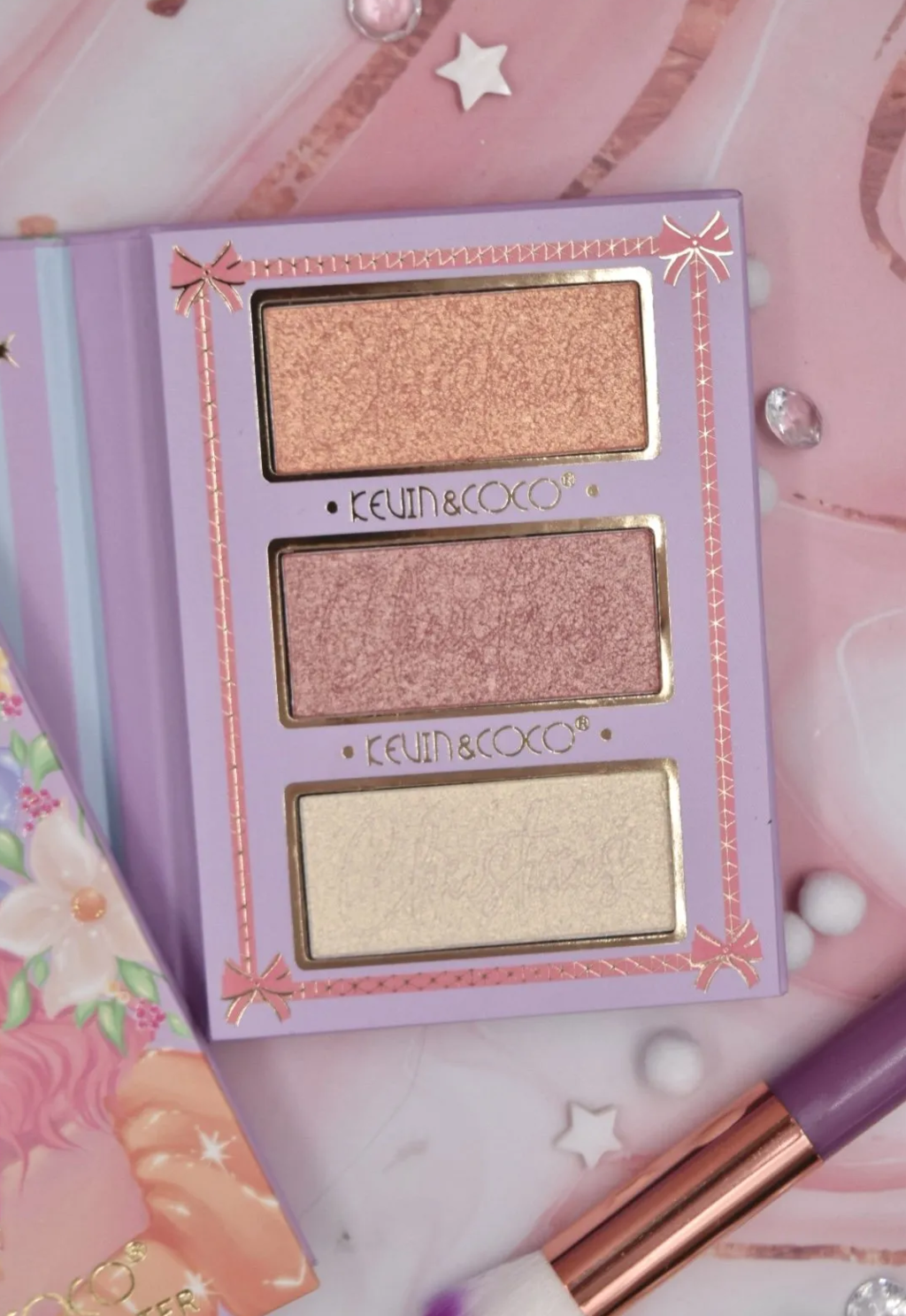 Paleta de 3 iluminadores - Girls