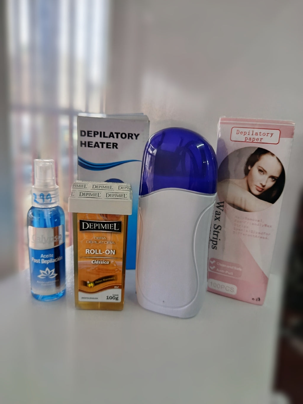 Kit de depilación Roll On - Plus