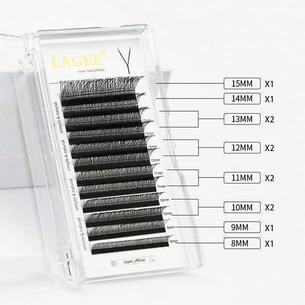 Mix de Pestañas Tecnologicas YY Lagee by Nagaraku - 0.07 D