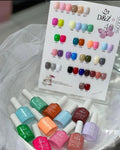 12 Esmaltes UV LED - D&Z SE DEBEN SELECCIONAR 12 COLORES