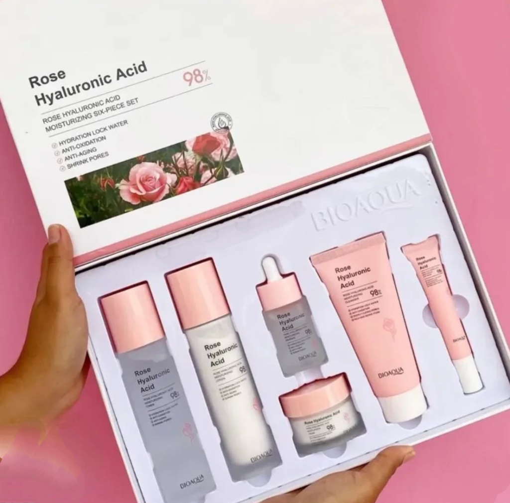 Kit completo de cuidado facial - Ácido hialurónico
