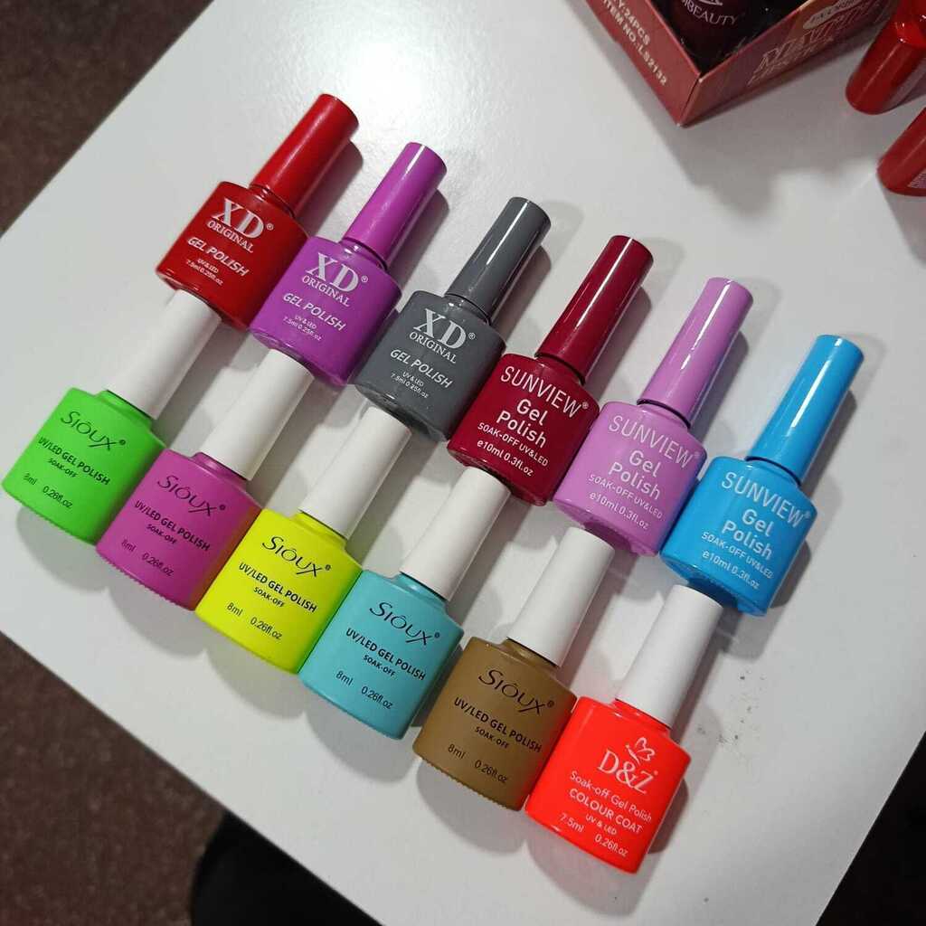 Últimas unidades 12 Esmaltes Semipermanente UV LED
