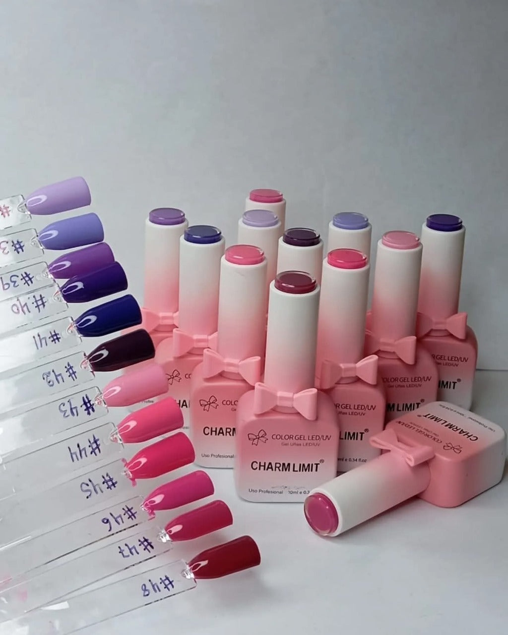 Esmaltes UV LED Charm Limit Moñito - ULTIMAS UNIDADES!