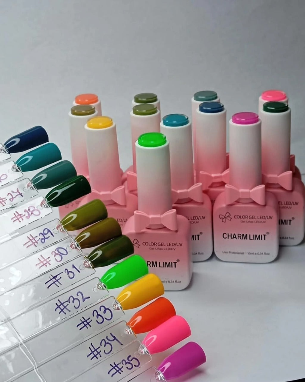 Esmaltes UV LED Charm Limit Moñito - ULTIMAS UNIDADES!