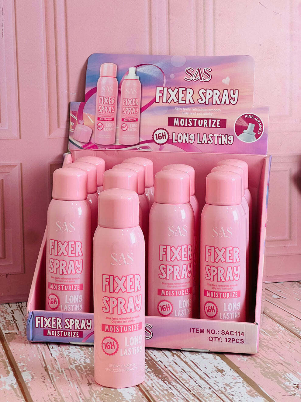 Fijador de maquillaje Fixer spray