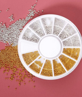 Carrusel de Caviar Dorado y Plateado