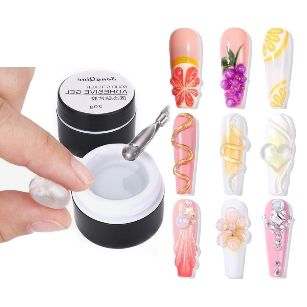Press Gel sólido - Pegamento de Soft gel y gel de relieve