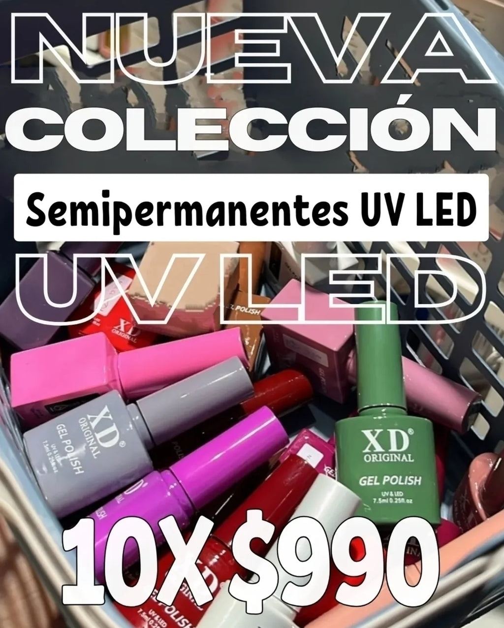 Colección Esmaltes UV LED - ÚLTIMAS UNIDADES - consulte disponibles