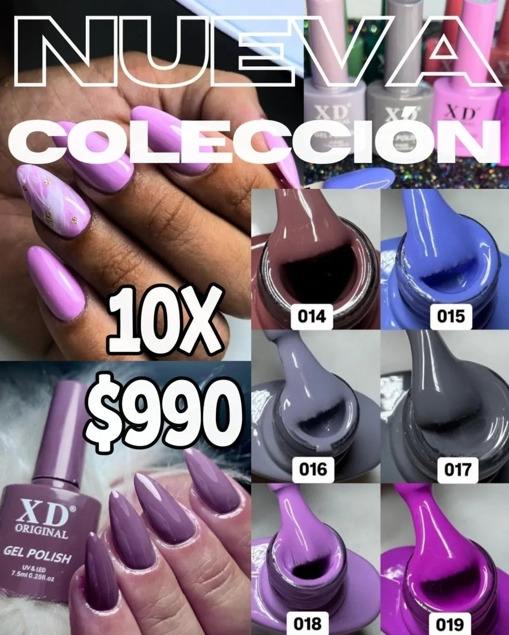 Colección Esmaltes UV LED - ÚLTIMAS UNIDADES - consulte disponibles