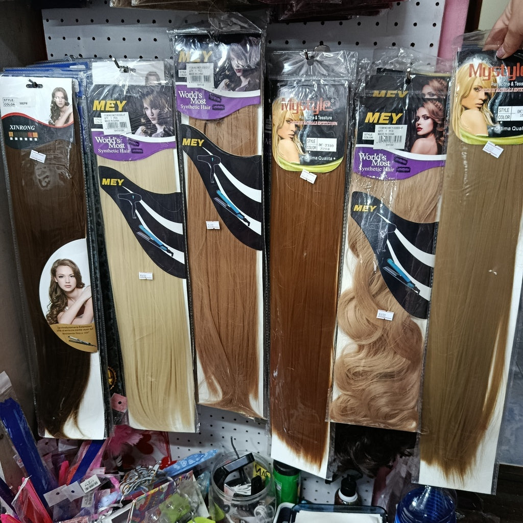 Cortinas de Extensiones con 5 clip