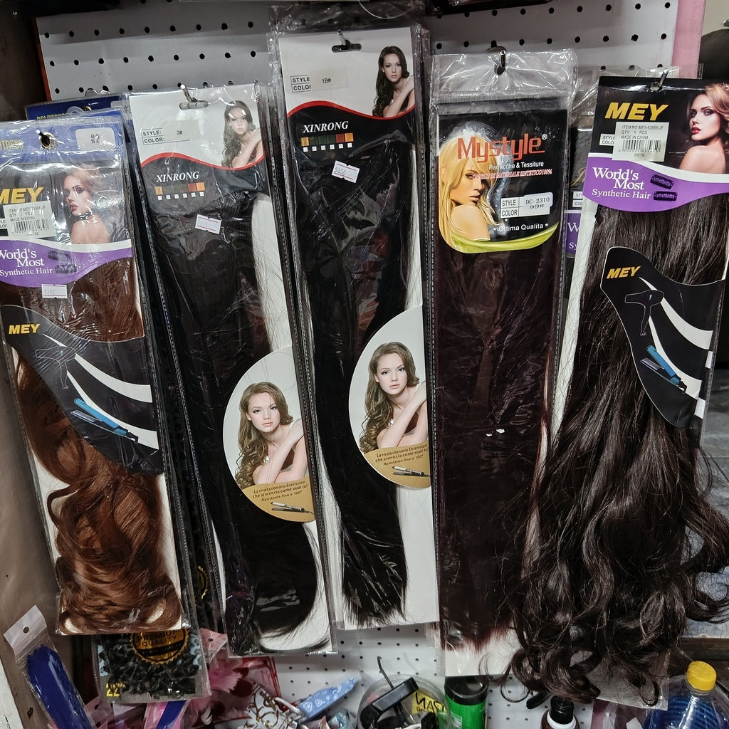 Cortinas de Extensiones con 5 clip