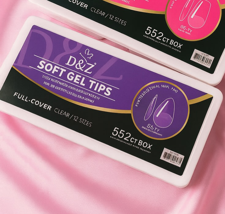 Tips Soft Gel D&z Almendras cortas