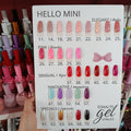Colección esmaltes UV LED Pink Rosados - Hello Mini