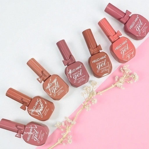 Colección esmaltes UV LED Elegant Nudes - Hello Mini