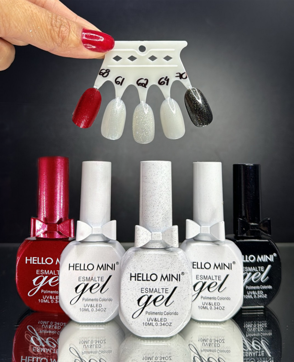 Colección esmaltes UV LED Especiales - Hello Mini