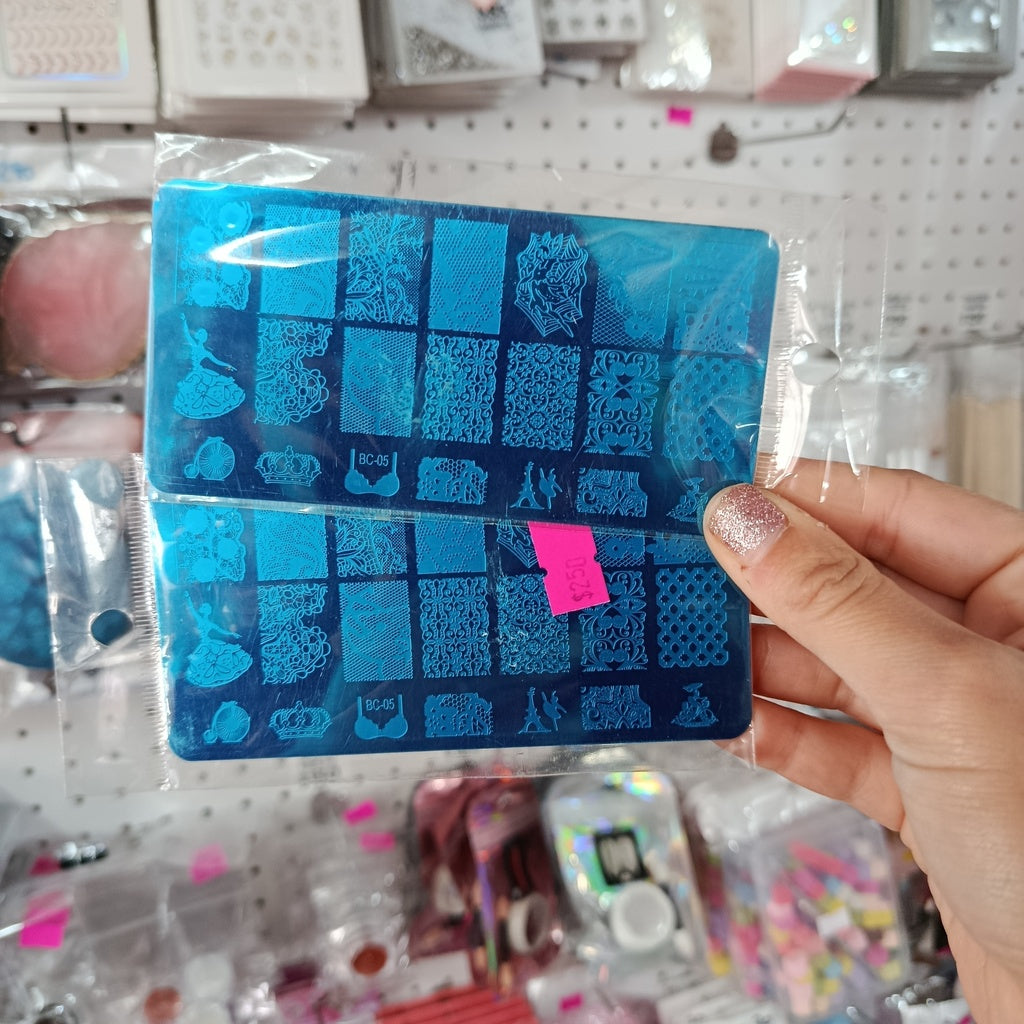 Placa de Stamping - Redonda