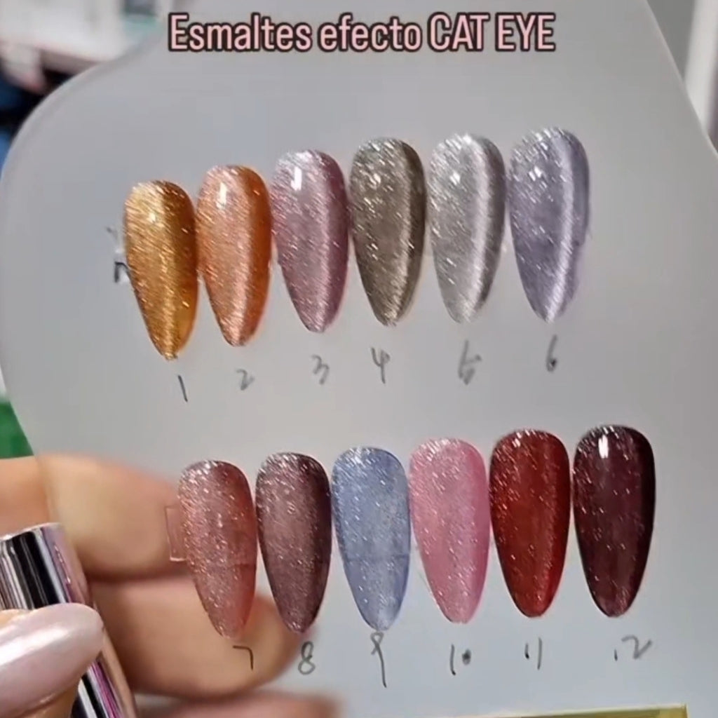 Esmalte UV LED Ojo de gato - DKL CRYSTAL